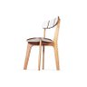 Cadeira em Madeira Divino Branco/base Mel - 3