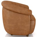 Ver imagem 3 de Poltrona Decorativa para Sala Living Orgânica Perseu M03 Couríssimo Whisky - Lyam Decor
