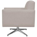 Ver imagem 5 de Kit 2 Poltronas Decorativas Base Giratória para Helô Linho Bege - Lyam Decor