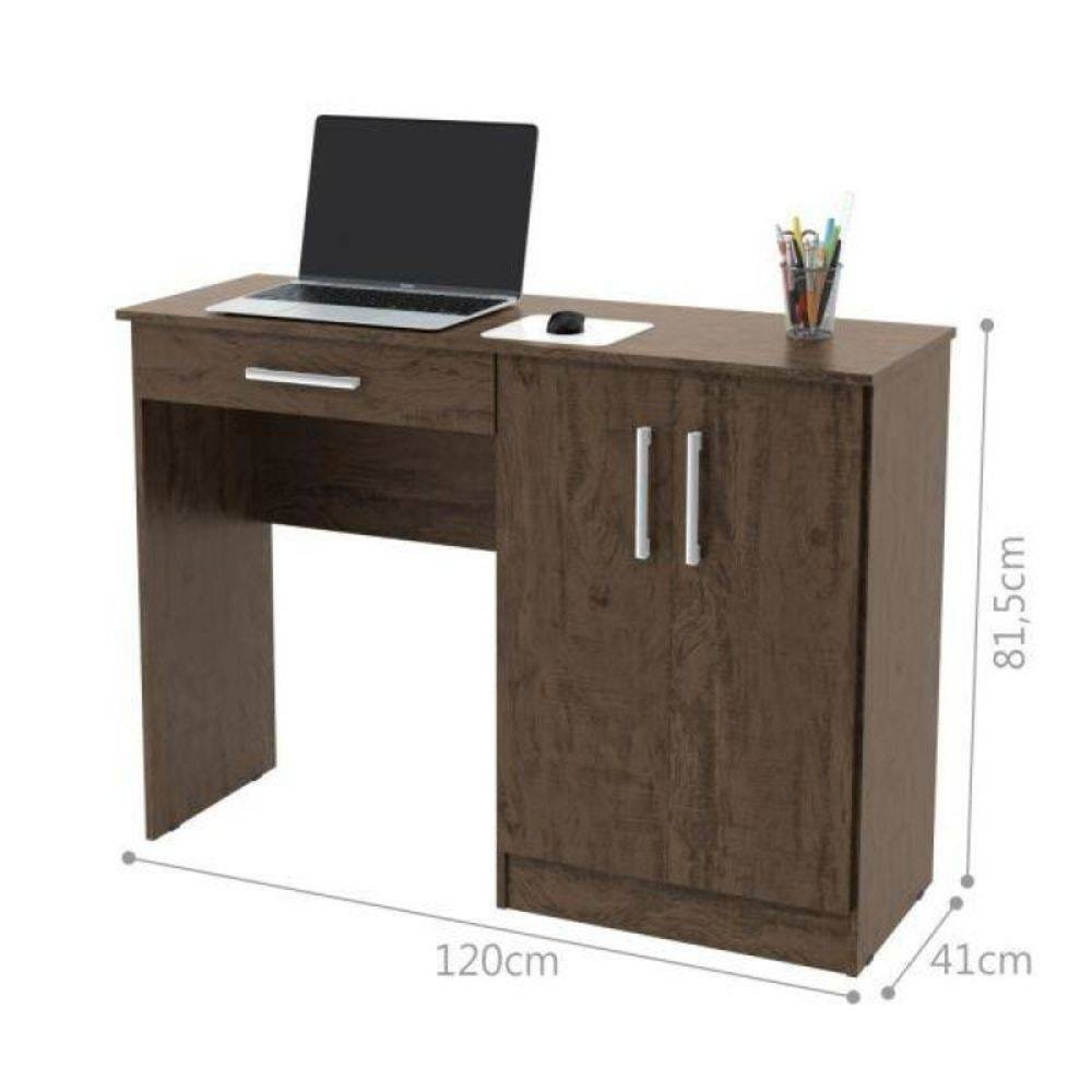 Mesa para Computador Space - Imbuia | MadeiraMadeira