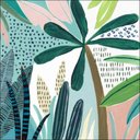 Ver imagem 1 de Tropical Rainforest Ii Canaleta 80x80cm Preta