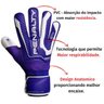 Luva Goleiro Campo Penalty Delta Rollfinger - Azul - 10 - 2