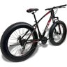Bicicleta Fat Bike Gtr-x Aro 26 Freios Disco Alumínio Shimano Quadro 19 Preto - 3