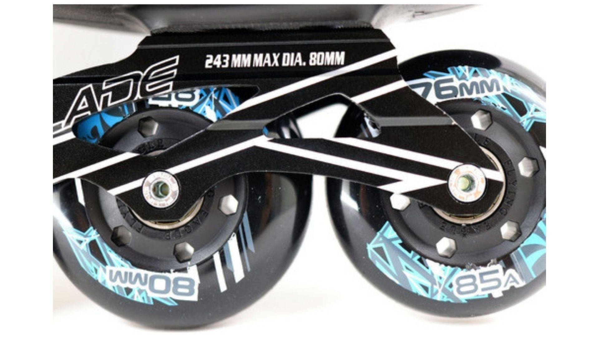 Patins Flying Eagle Fb Cor Preto Tamanho 39 Rodas 76/80Mm - 4