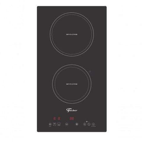 Cooktop de Indução Fischer 2 Bocas com Touch Screen Vitrocerâmica 220v