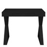 Mesa para Escritório Escrivaninha Cavalete 1 Gaveta Veneza A02 Web Preto - Lyam Decor - 4