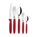 Ver imagem 3 de Faqueiro Inox 30pc Ipanema Vermelho - Tramontina