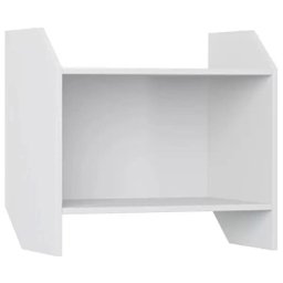 Kit 02 Armários Aéreos Sem Porta Soul Branco TX - Be Mobiliário - 2 Kit 02 Armários Aéreos Sem Porta Soul Branco TX - Be Mobiliário - 2