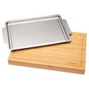 Ver imagem 2 de Cuisinart Tábua de Corte de Bambu com Bandeja Oculta em Aço Inox