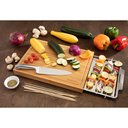 Ver imagem 3 de Cuisinart Tábua de Corte de Bambu com Bandeja Oculta em Aço Inox