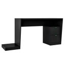 Ver imagem 3 de Mesa para Computador Notebook Pc Gamer Strike Bmg-01 Preto Fosco - Lyam Decor