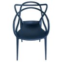 Ver imagem 3 de Kit 2 Cadeiras Decorativas para Sala de Jantar Amsterdam Preto - Lyam Decor