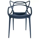 Ver imagem 2 de Kit 3 Cadeiras Decorativas para Sala de Jantar Amsterdam Preto - Lyam Decor