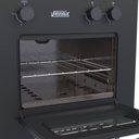 Ver imagem 2 de Fogão 2 Bocas Mini Cook Preto Fosco Gás Glp Venax