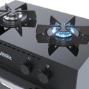 Ver imagem 4 de Fogão 2 Bocas Mini Cook Preto Fosco Gás Glp Venax