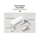 Ver imagem 3 de Dosador Dispenser Embutir Inox 304 Sabão Sabonete Detergente