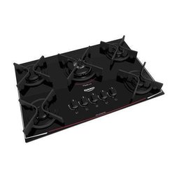 Cooktop Dako Turbo 5 Bocas com Trempe Ferro Fundido - Dc5vtz-ps0 - 2