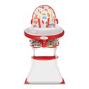 Ver imagem 1 de Cadeira Alimentação Bebe Flash Baby Style Vermelha