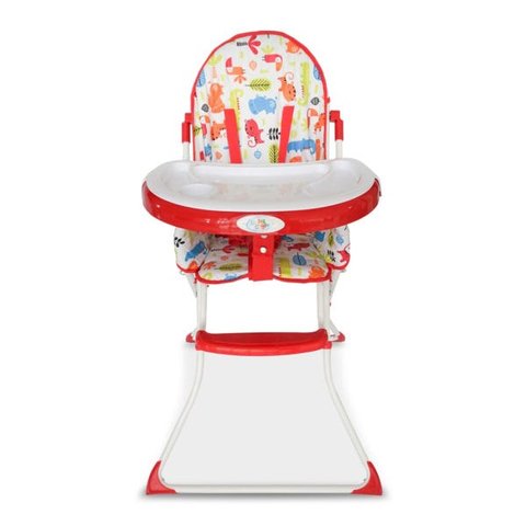 Cadeira Alimentação Bebe Flash Baby Style Vermelha