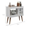 Aparador Coffe Breack Branco Rpm Lojas Movex - 2