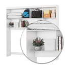 Ver imagem 7 de Guarda Roupa Modulado Sevilha com Cama Casal Carioca Móveis Branco