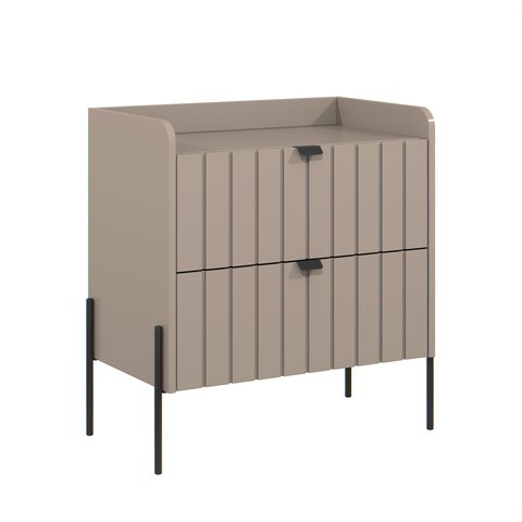 Mesa de Cabeceira Venus 60 com Base Preto:connect