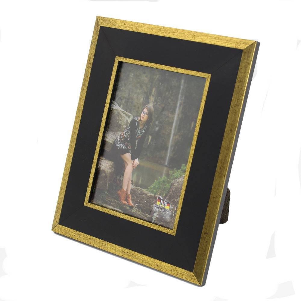 Porta Retrato 13x18 Bisotado Ouro (3060/0020) - 2