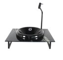 Ver imagem 3 de GABINETE DE VIDRO 50CM COM BANCADA MARMORIZADA MARMORE PRETO