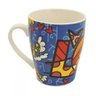 Caneca Porcelana Romero Britto 300ml Jogo 4 Unidades - Yazi - 2