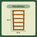 Ver imagem 4 de Treliça Jardim Vertical Pinus 30x50 Cm Stain Mogno