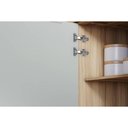 Ver mais imagens de Paneleiro de Cozinha Modulado Marquesa C/ 4 Portas e 4 Gavetas 140cm Nature/verde - Nesher