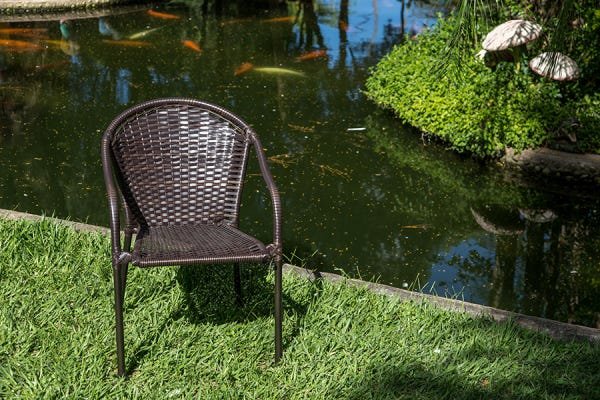 Cadeira Biquíni (1 unidade) - Cadeira para , jardim , mesa , área , varanda, piscina, Fibra - 2