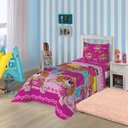 Ver imagem 2 de jogo de cama patrulha canina rosa 2 pçs lepper 1,40m x 2,20m