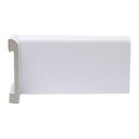 Ver imagem 1 de Rodapé de Poliestireno Redondo 10cm x 0,15cm Metro Linear Barra 240cm Flat Branco Graddus
