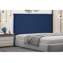 Ver imagem 2 de Cabeceira Garden Para Cama Box Queen 160 cm Suede Azul Marinho - D’Rossi