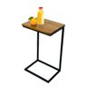 Mesinha Lateral Apoio Sofá Livros Notebook Home Office - 3