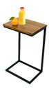 Ver imagem 3 de Mesinha Lateral Apoio Sofá Livros Notebook Home Office