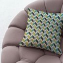 Ver imagem 3 de 2 Capas de Almofadas C/ Zíper Decoração Sala 45x45 Est.09