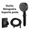 Ducha Higienica Chuveirinho Banheiro Luxo 4 Modos Banho Chuveiro Relaxante Resistente - 12