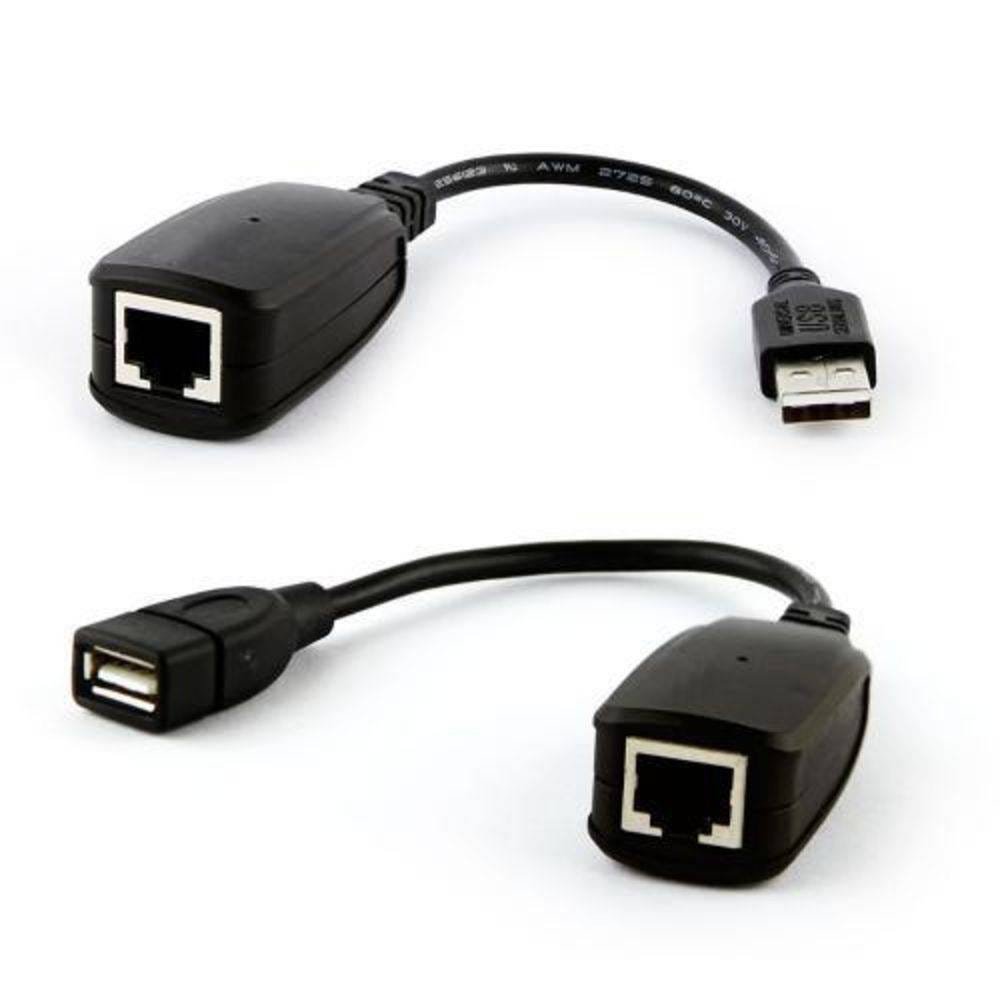 Extensor Usb 45mts Via Cabo De Rede Rj45 - 1