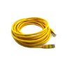 Cabo De Rede De 5mts Patch Cord Cat6e Blindado Amarelo - 2