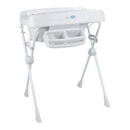 Banheira Milenia com Suporte e Trocador Branco - Burigotto - 1