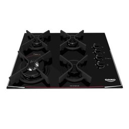 Cooktop Dako 4 Bocas com Trempe Ferro Fundido - Turbo Cook Dc4Vtz-Ps0 Bivolt - 1