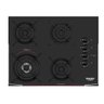 Cooktop Dako 4 Bocas com Trempe Ferro Fundido - Turbo Cook Dc4Vtz-Ps0 Bivolt - 3