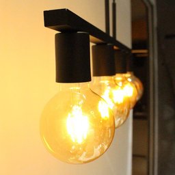 Pendente New Bar Preto 66cm E27 Bivolt para Salas e Quartos - HTPDT51680PT - 4