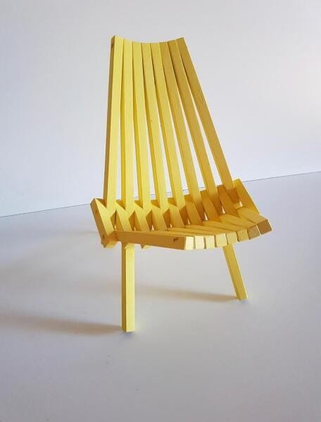 Cadeira Confort Yellow Egg - 2