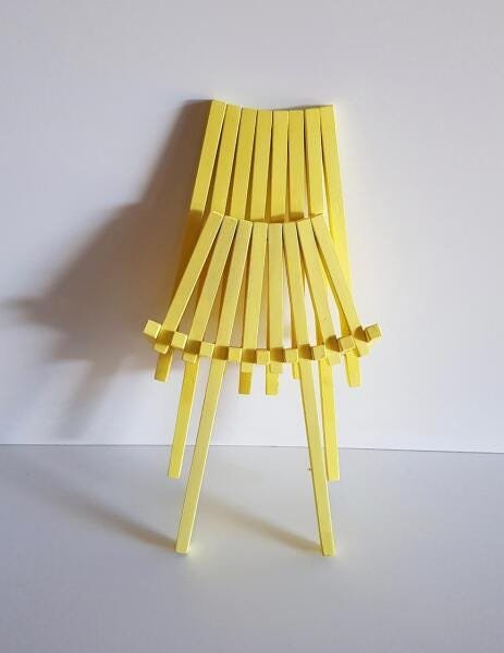 Cadeira Confort Yellow Egg - 3