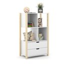 Ver imagem 2 de Armário Organizador Kids Liv Branco Soft Natural - Matic