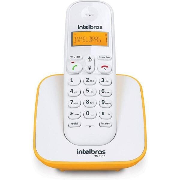 Telefone sem Fio Intelbras Ts3110 Id, Branco - Bivolt - 1