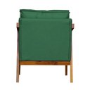 Ver imagem 4 de Poltrona Cadeira Vitoria Base Reforçada - Verde